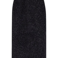 Balenciaga Tweed Midi Skirt - Black