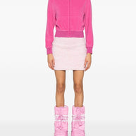Balenciaga Tweed Mini Skirt - Pink