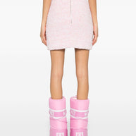 Balenciaga Tweed Mini Skirt - Pink