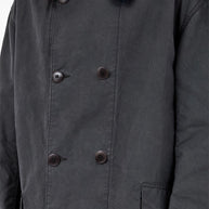 Maison Margiela Caban Jacket In Grey