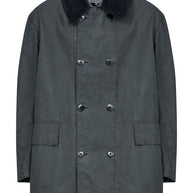 Maison Margiela Caban Jacket In Grey