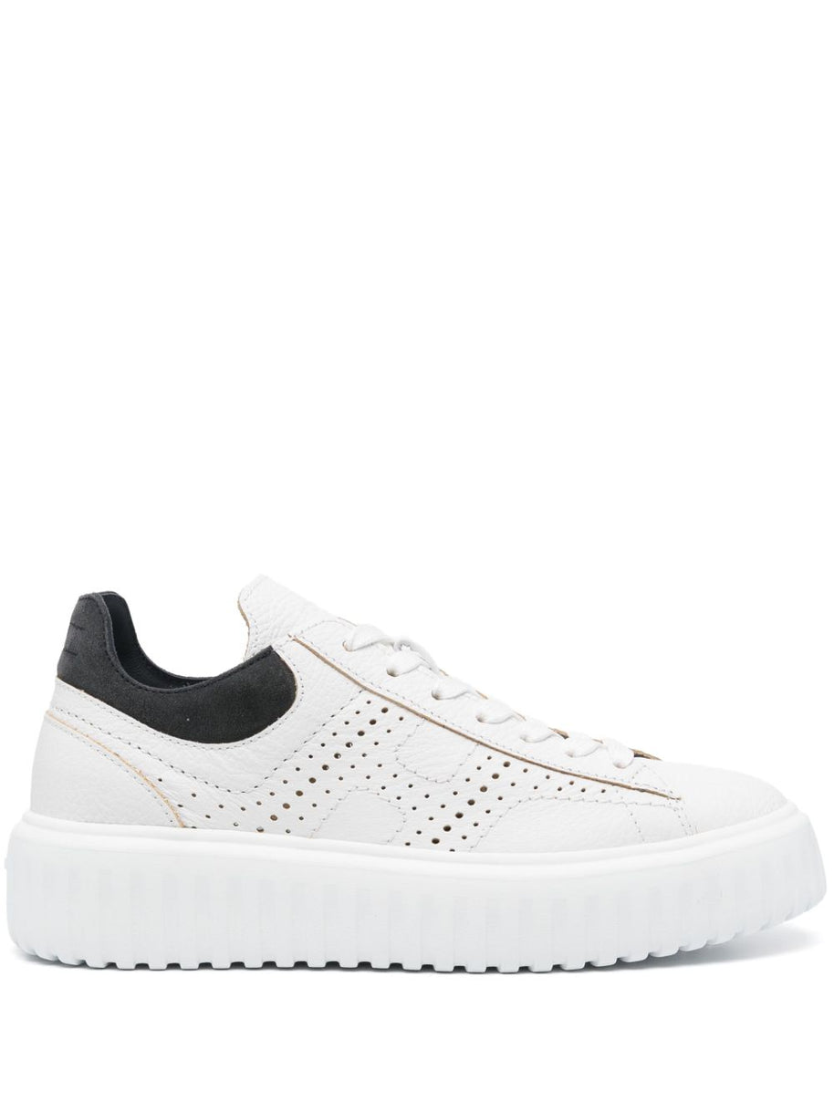 HOGAN PRE H-stripes Sneakers White