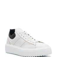 HOGAN PRE H-stripes Sneakers White