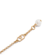 Valentino Garavani VLogo Ovalette Bracelet - Golden