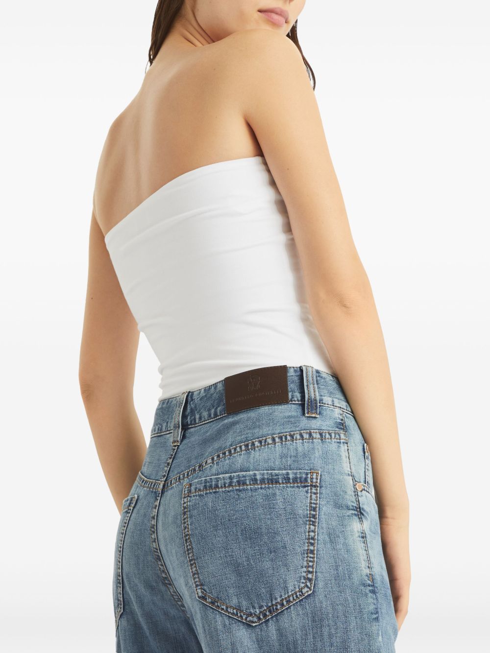 Brunello Cucinelli Cotton Boyfriend Jeans
