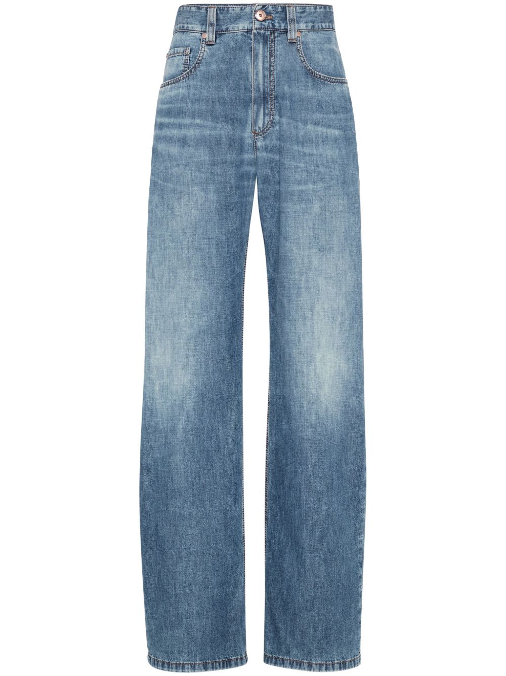 Brunello Cucinelli Cotton Boyfriend Jeans