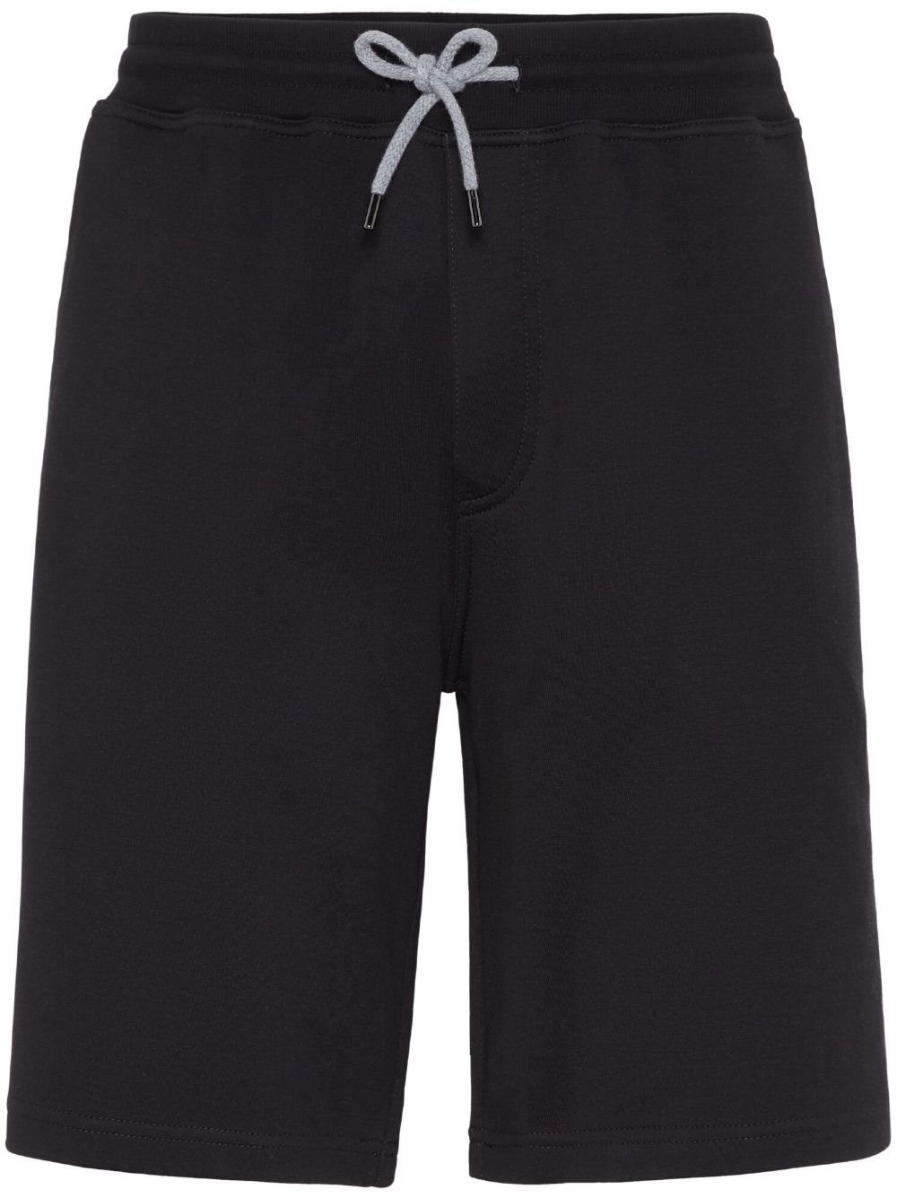 Brunello Cucinelli Cotton Blend Shorts Black