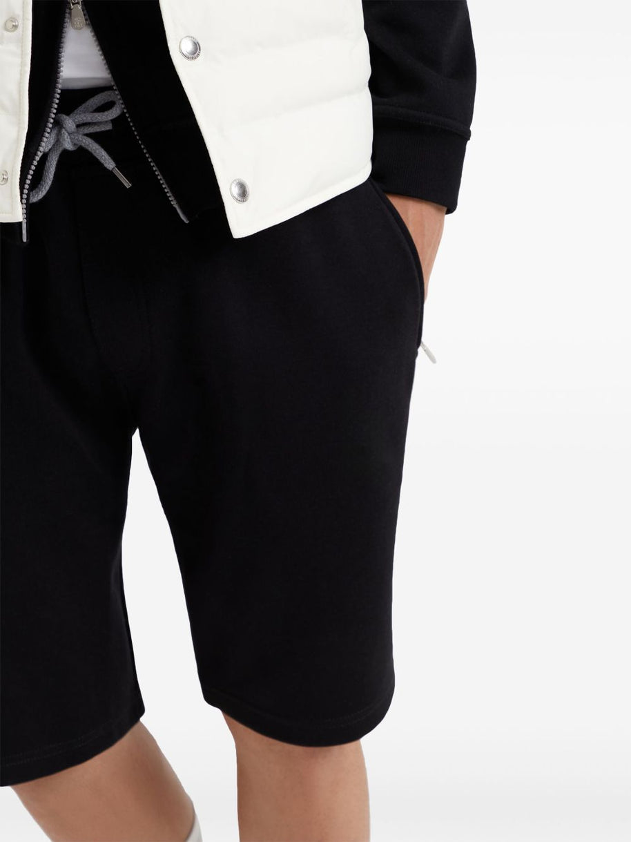 Brunello Cucinelli Cotton Blend Shorts Black