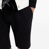 Brunello Cucinelli Cotton Blend Shorts Black