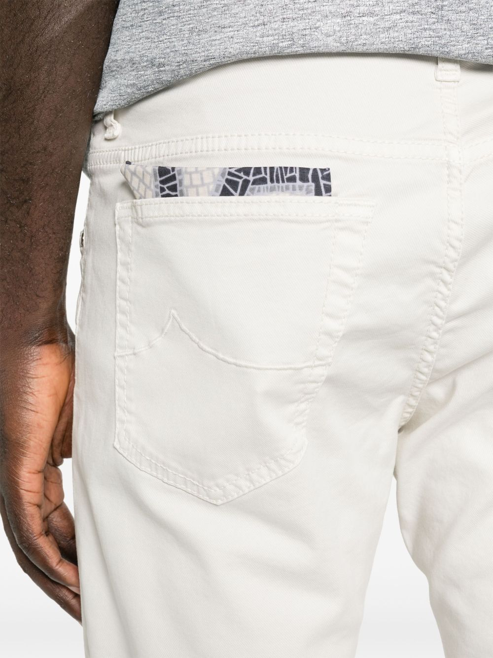 Jacob Cohen Slim Fit Jeans White