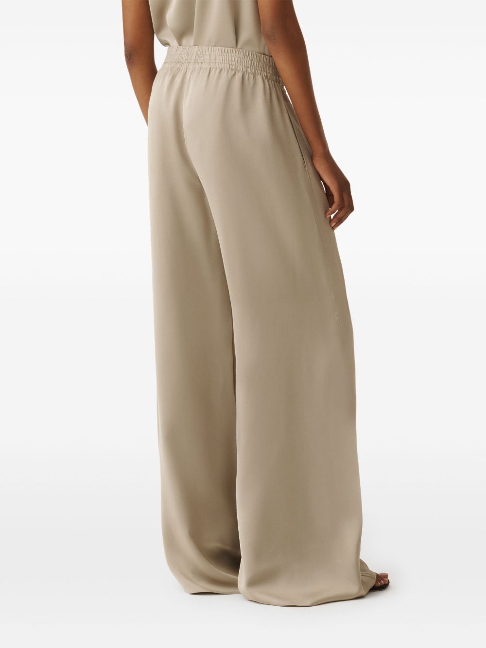 Fabiana Filippi Wide Leg Trousers Beige