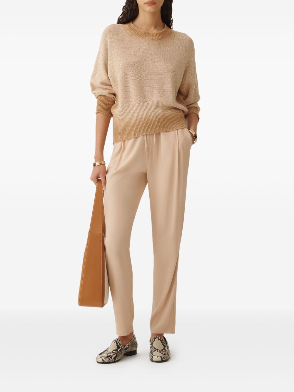 Fabiana Filippi Jogging Trousers Beige