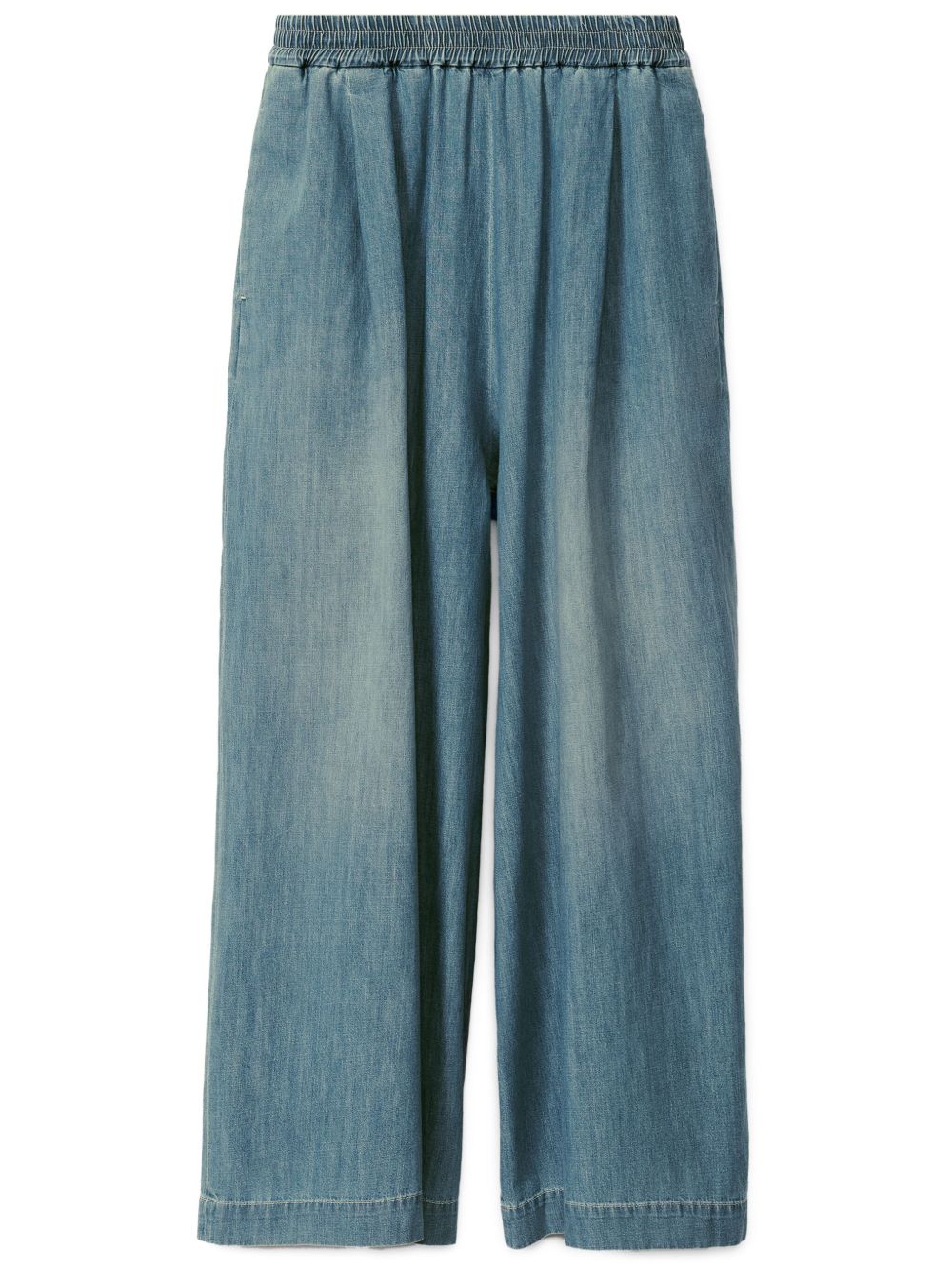 Fabiana Filippi Wide Leg Trousers Clear Blue