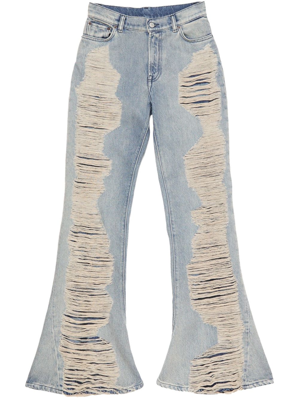 Acne Studios Regular Fit Bootcut Leg Jeans Blue