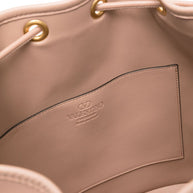 Valentino Garavani  Quiltie 67 Leather Bucket Bag - Pink