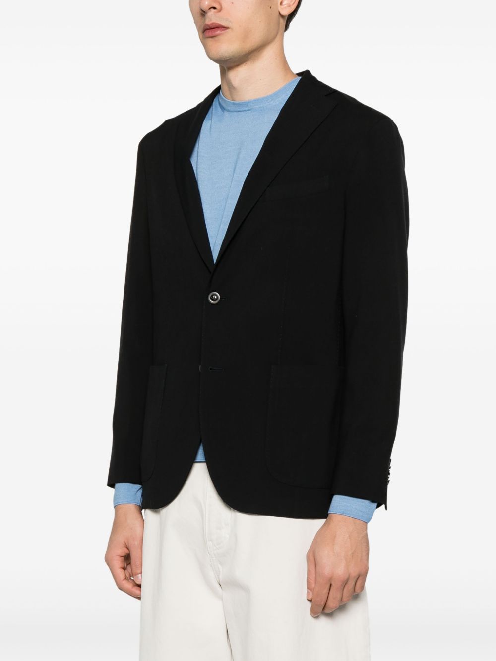 Boglioli Wool Two-button Blazer Jacket