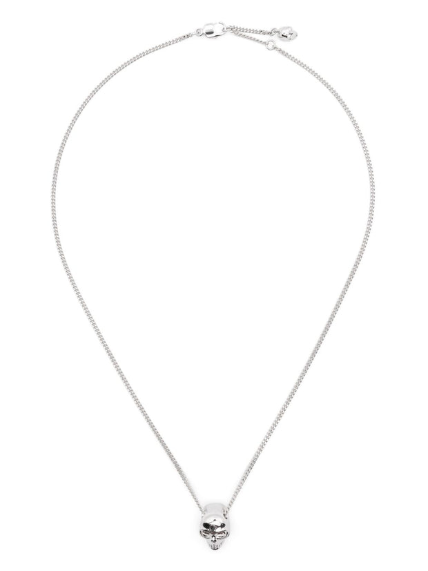 Alexander McQueen Skull Necklace In Silver