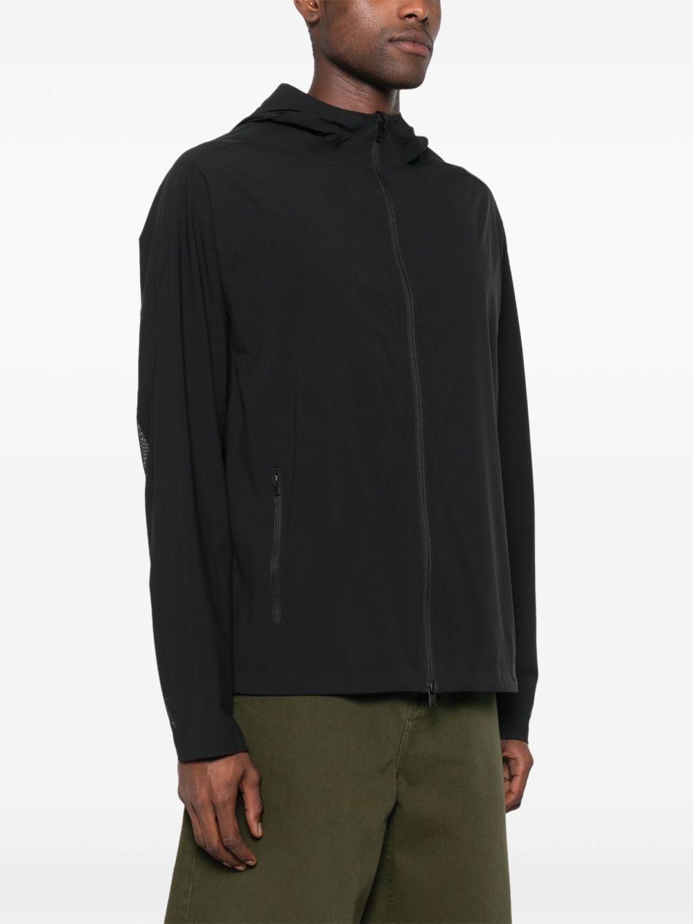 Y-3 Hooded Jacket Black