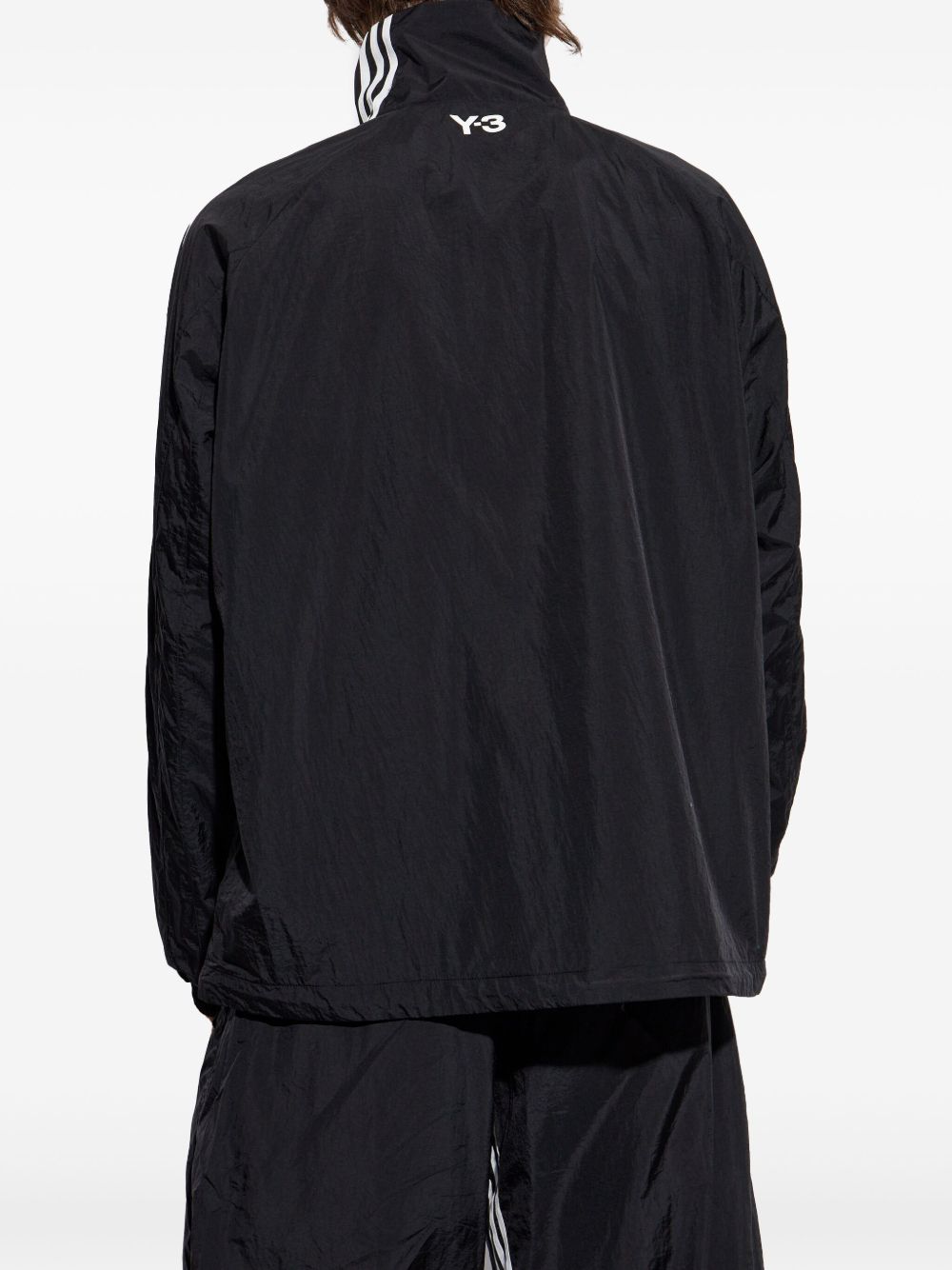 Y-3 3-stripes Nylon Jacket Black