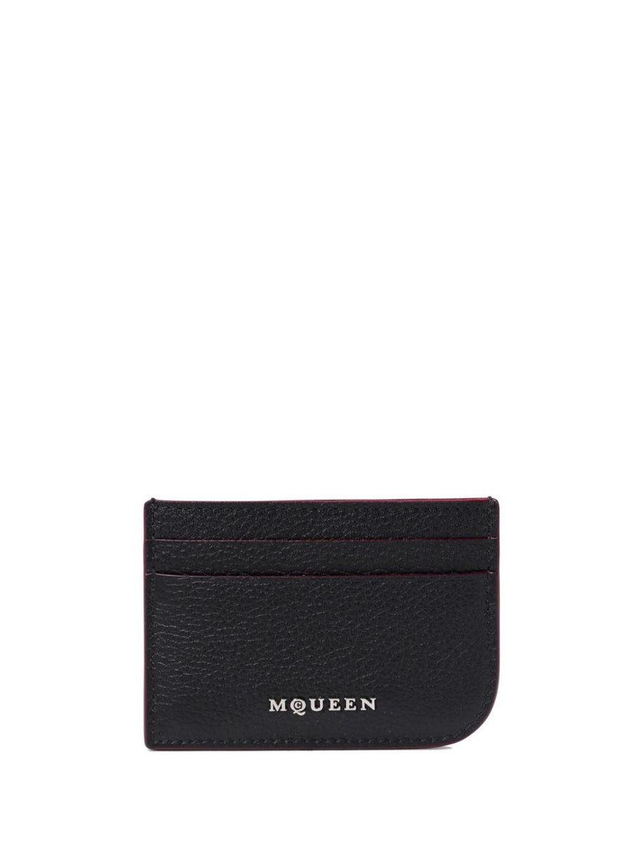 Alexander McQueen Leather Card Case