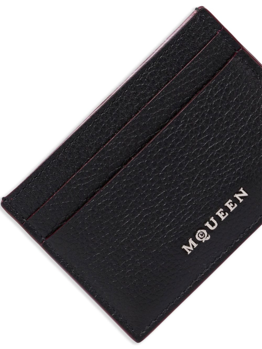 Alexander McQueen Leather Card Case