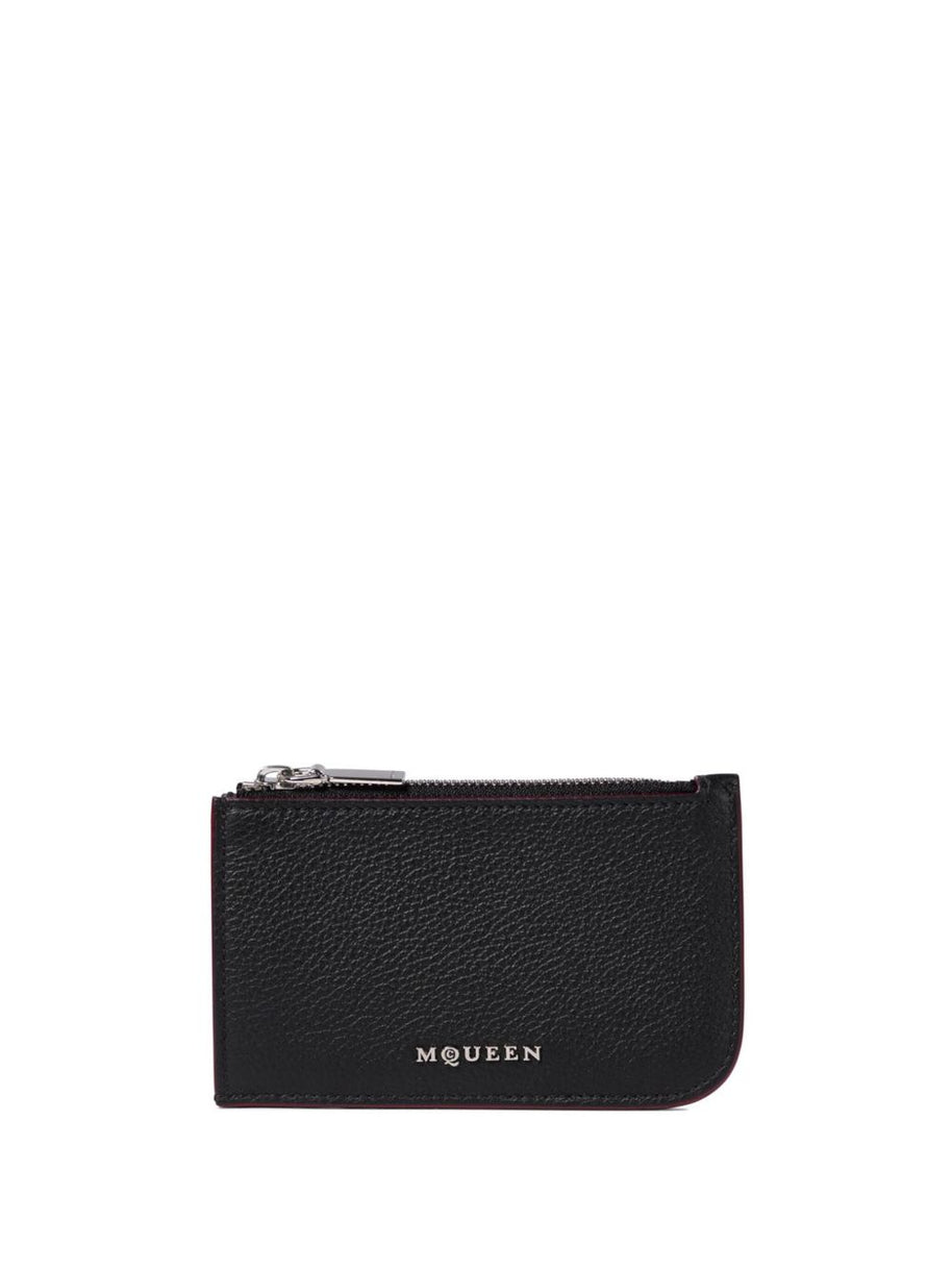 Alexander McQueen Leather Card Case