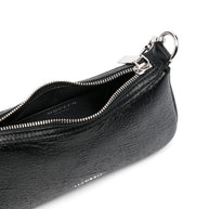 Alexander McQueen T-Bar Leather Mini Bag - Black
