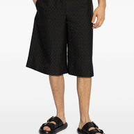 Alexander McQueen Shorts In Black