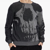 Alexander McQueen Skull Sweatshirt In Grey