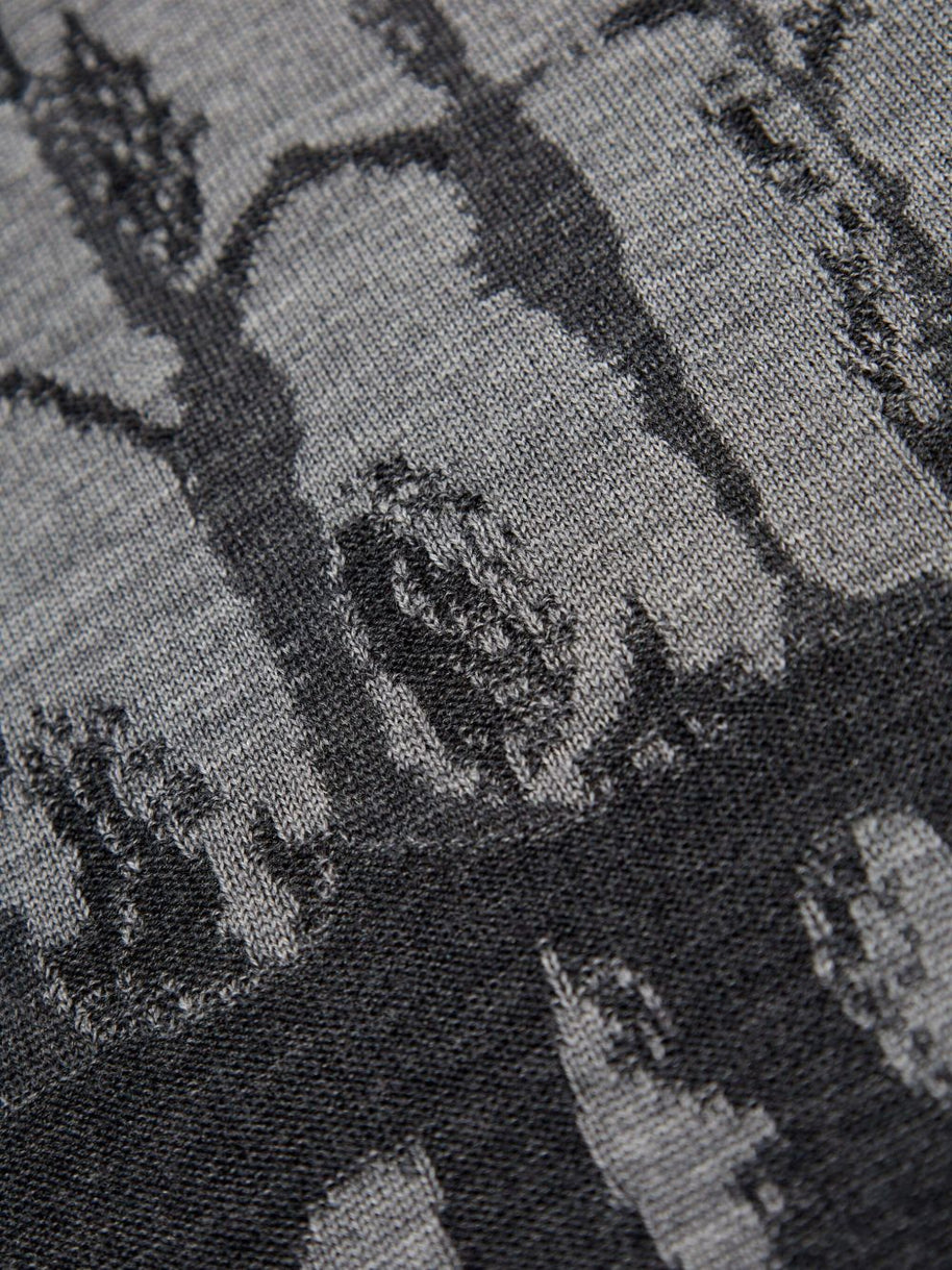Alexander McQueen Skull Sweatshirt In Grey