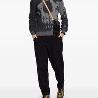 Alexander McQueen Skull Sweatshirt In Grey