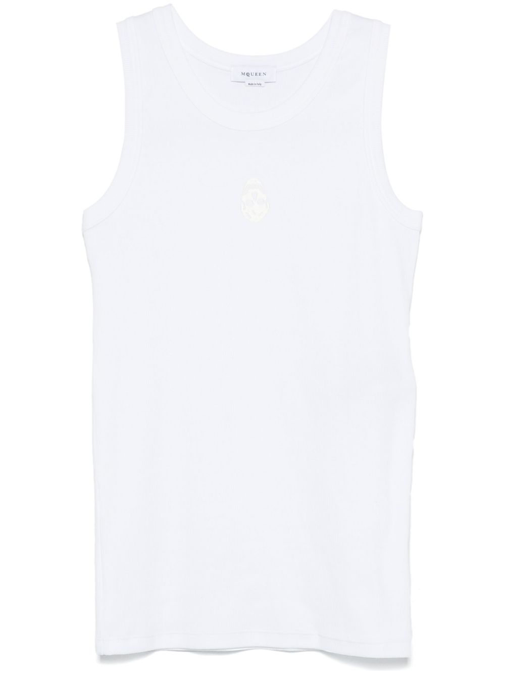 Alexander McQueen Tank Top In White