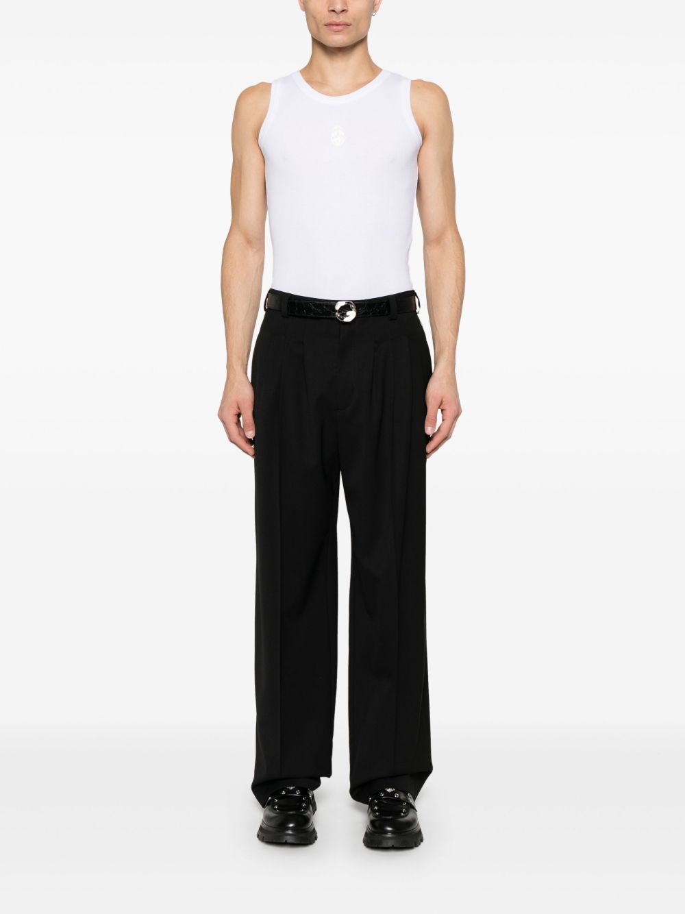 Alexander McQueen Tank Top In White