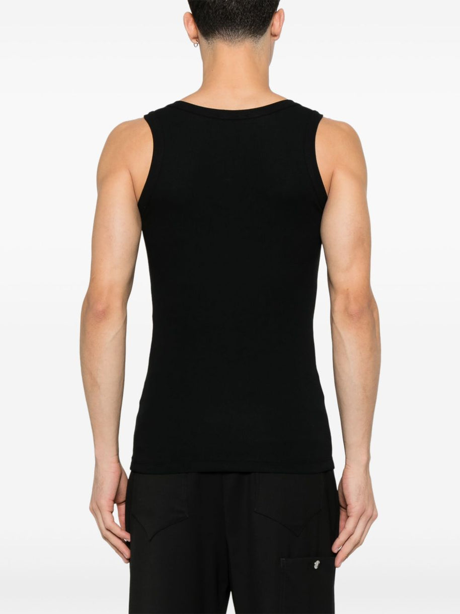 Alexander McQueen Tank Top In Black