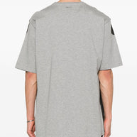 Alexander McQueen Skull Print T-shirt In Grey