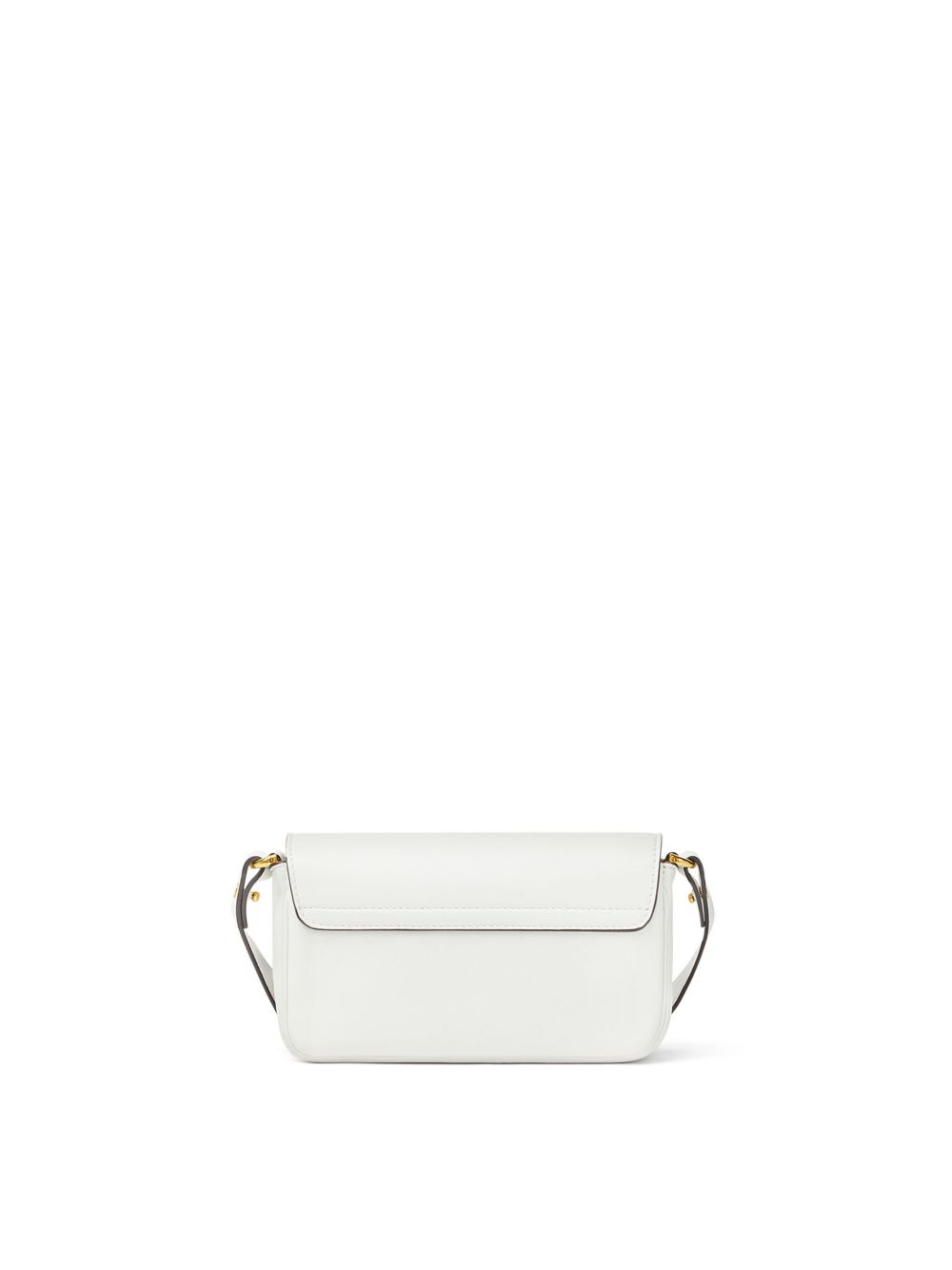 Versace Tag Shoulder Bag In White