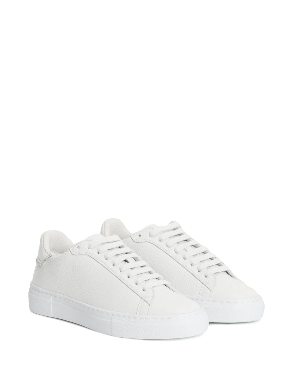 Fabiana Filippi White Leather Sneakers