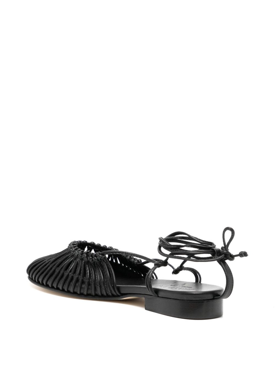 HEREU Mantera Sandals In Black