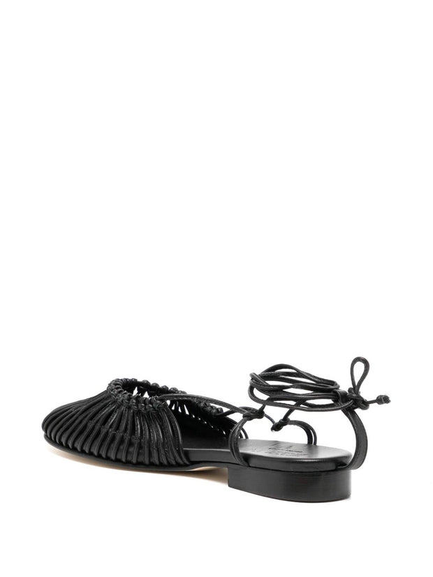 HEREU Mantera Sandals In Black