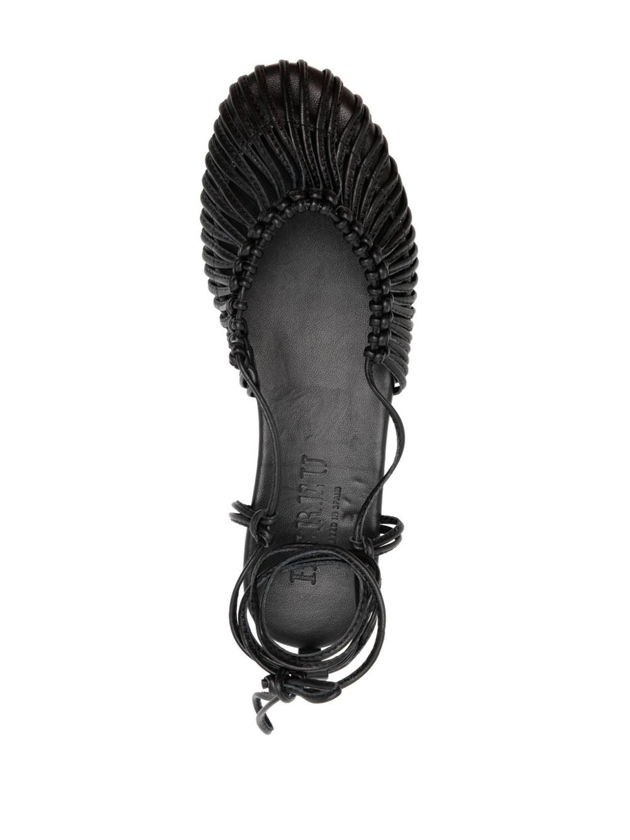 HEREU Mantera Sandals In Black