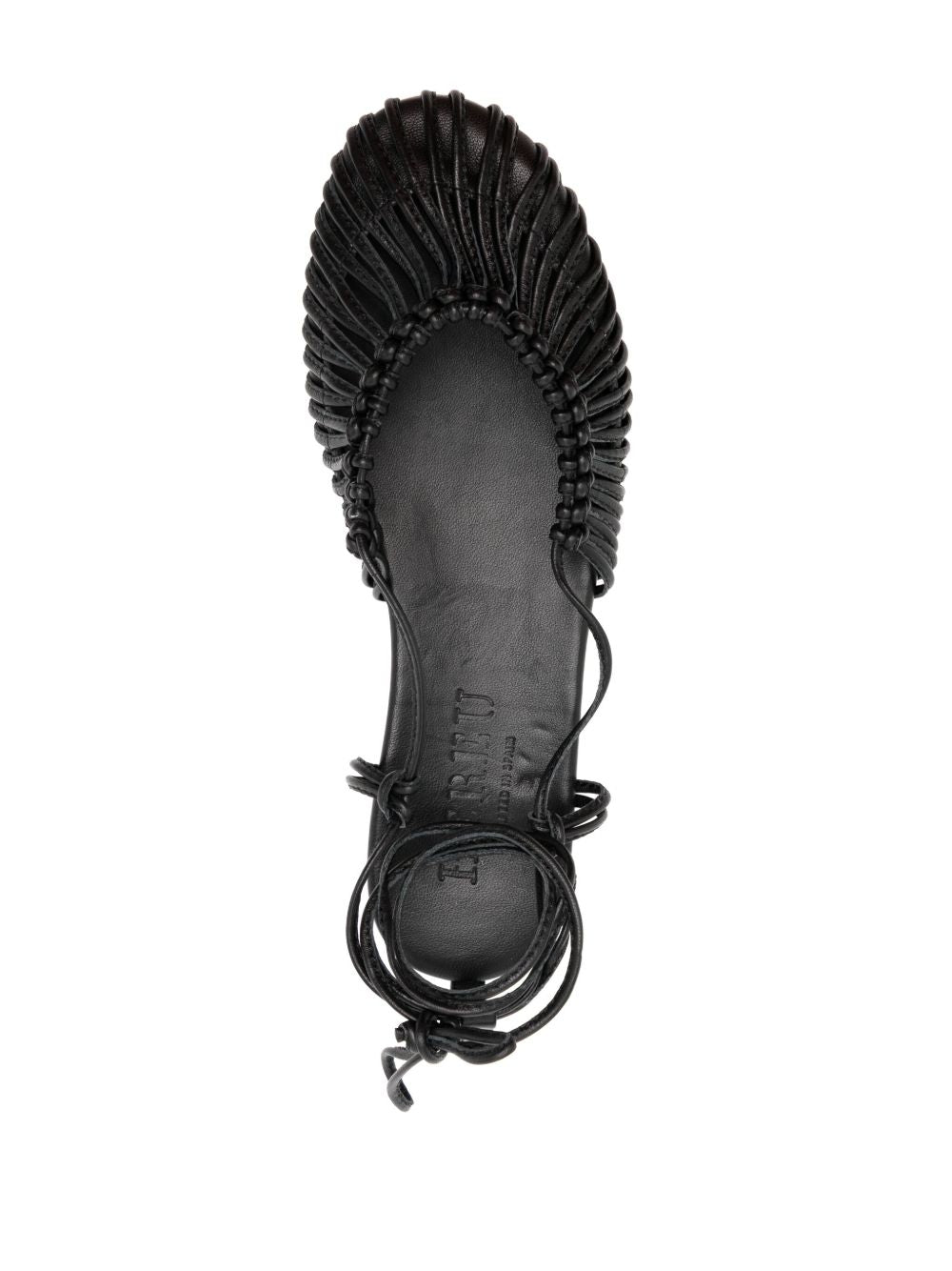 HEREU Mantera Sandals In Black