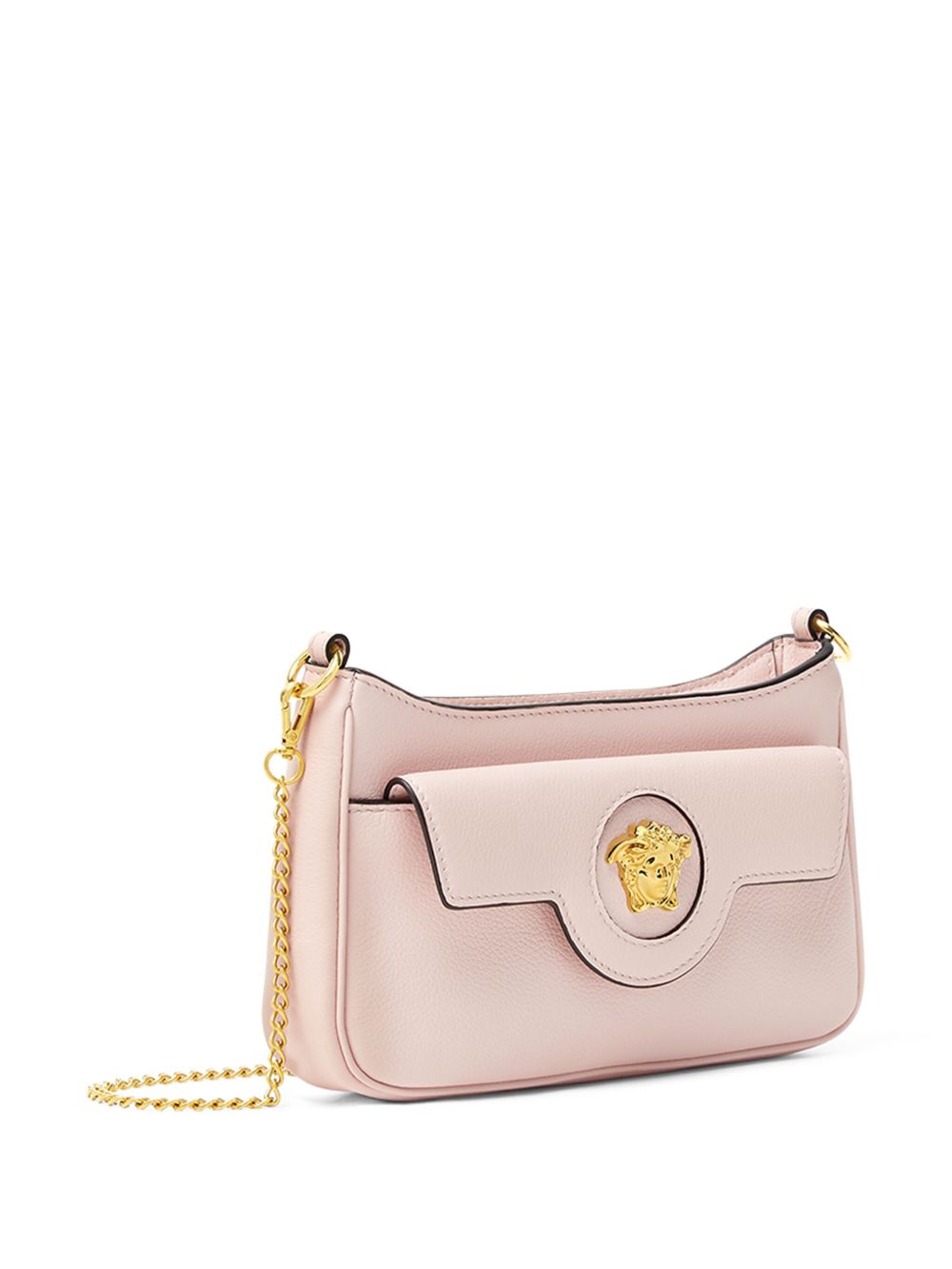 Versace La Medusa Mini Shoulder Bag In Pink