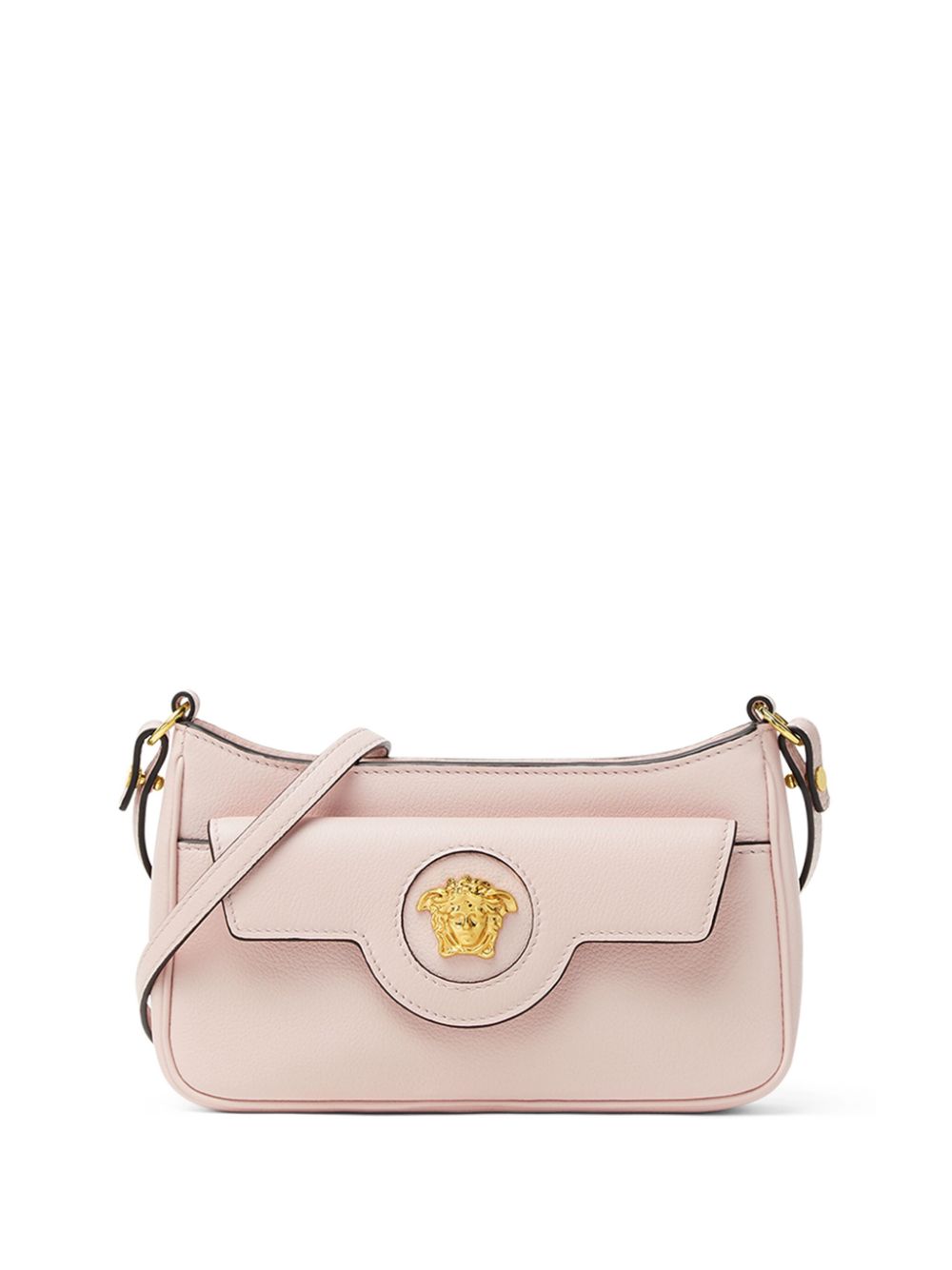 Versace La Medusa Mini Shoulder Bag In Pink