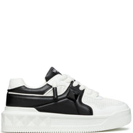 Valentino Garavani One Stud XL Leather Sneakers - White