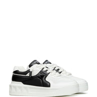 Valentino Garavani One Stud XL Leather Sneakers - White