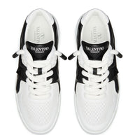 Valentino Garavani One Stud XL Leather Sneakers - White