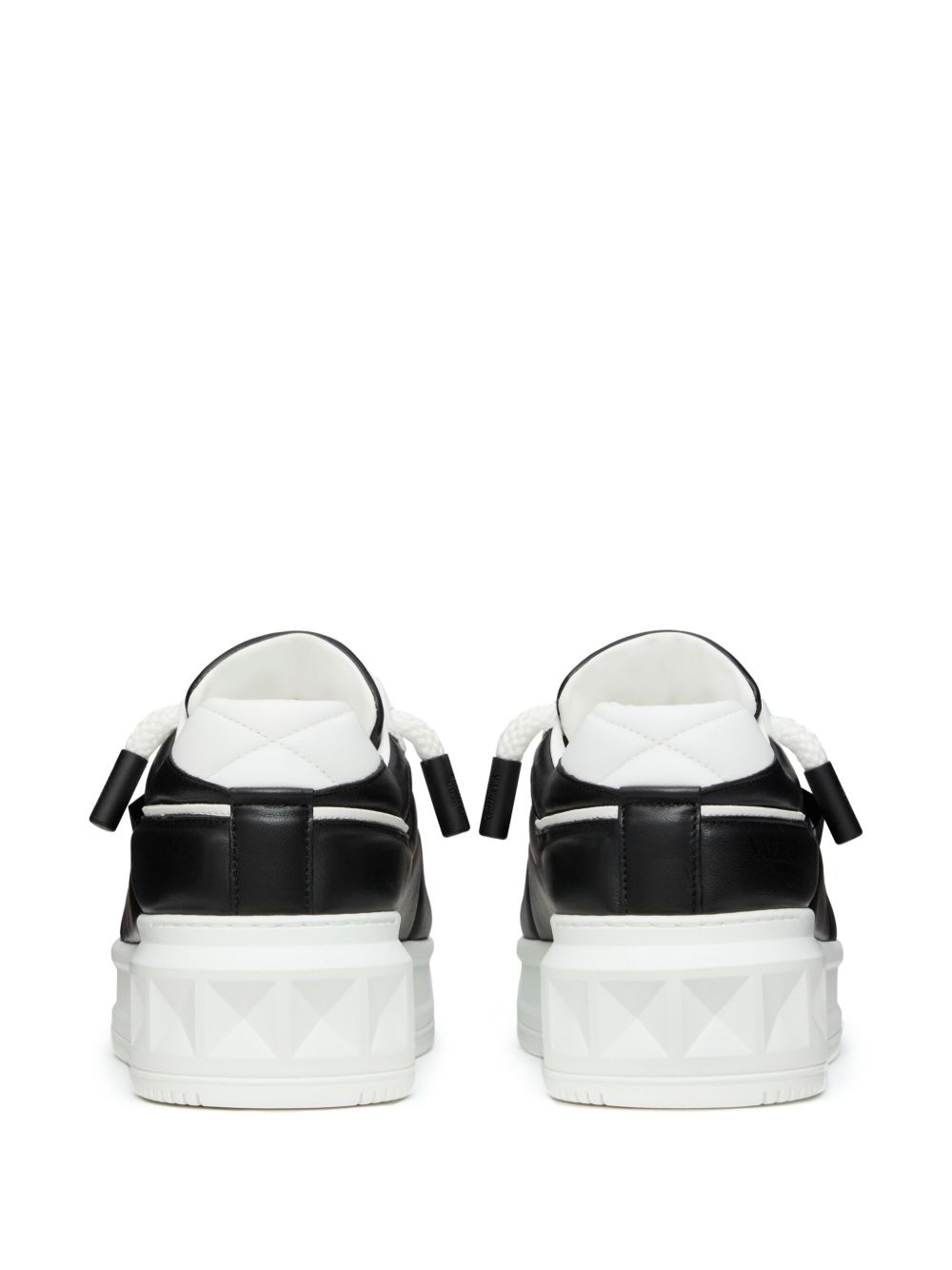 Valentino Garavani One Stud XL Leather Sneakers - White