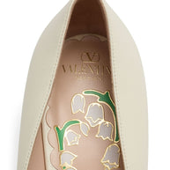 Valentino Garavani Bowow Décolleté In Kid 45mm