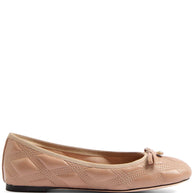 Valentino Garavani Quiltie 67 Leather Ballet Flats - Pink