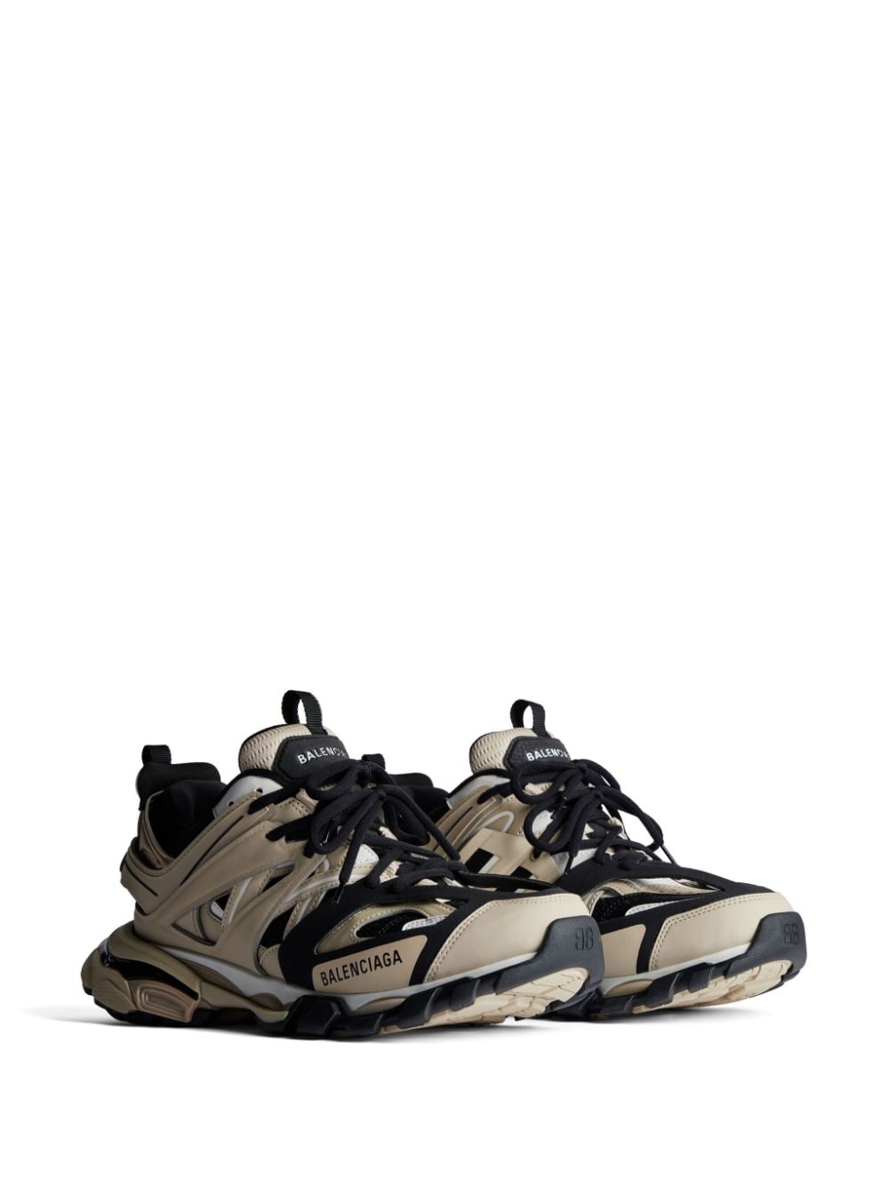 Balenciaga Track Sneakers In Beige